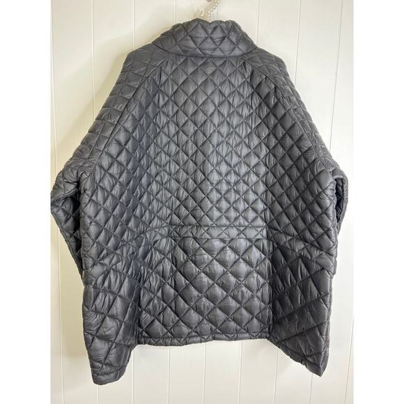 Athleta Whisper Featherless Puffer Jacket in Black Size 3X - Picture 9 of 10